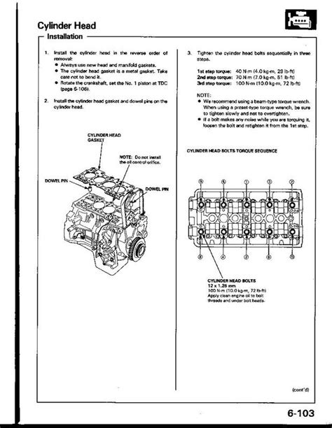 Honda Accord Torque Specifications