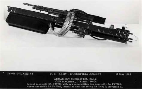 M60 Machine Gun Drawing