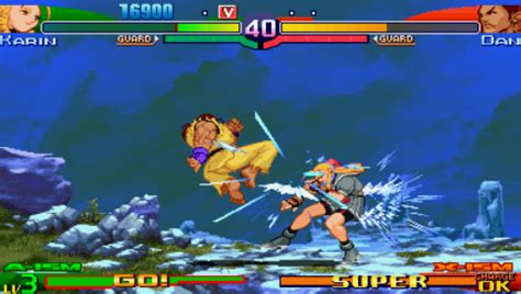 Screenshot Of Street Fighter Alpha 3 Max PSP 2006 MobyGames