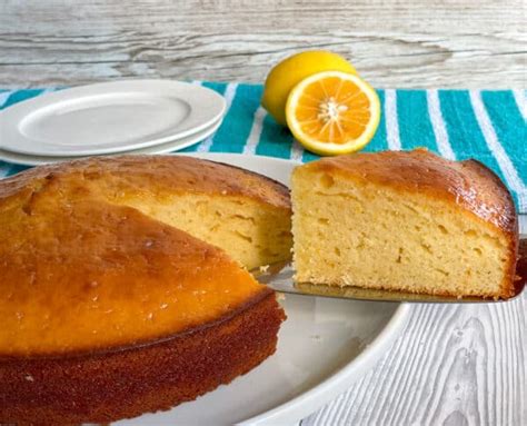 Lemon Syrup Cake Easy Delicious Just A Mum S Kitchen