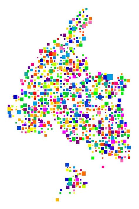 Map Of The Regional Council Southland Nz Stock Vector Illustration
