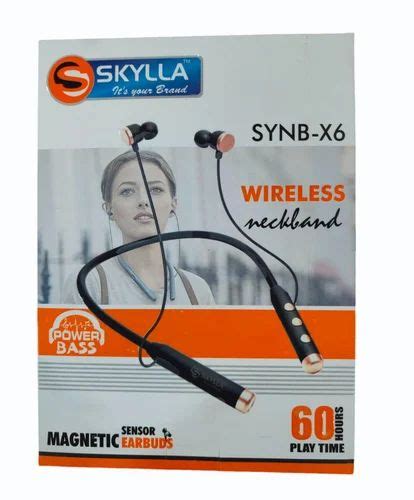 Black Skylla SYNB X6 Wireless Neckband Mobile At Rs 999 Piece In Baddi