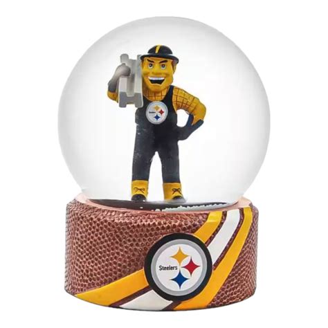 Pittsburgh Steelers Decorative Water Snow Globe Mascot – Denver Autographs