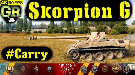 World Of Tanks Rheinmetall Skorpion G Replay 9 Kills 6 1k Dmg Patch 1