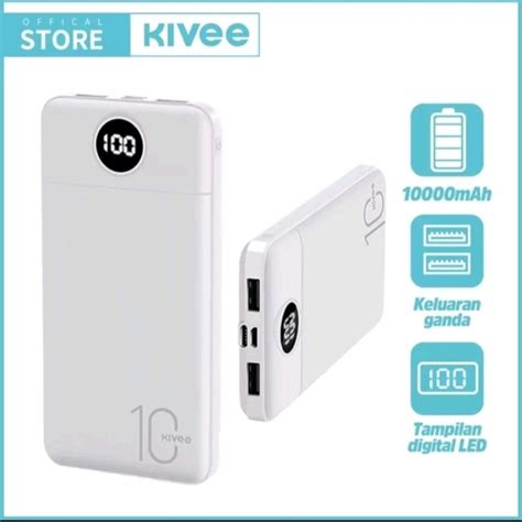 Jual Kivee Powerbank Kapasitas Mah Shopee Indonesia