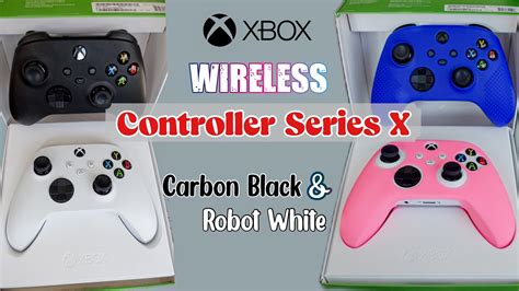 Unboxing Xbox Series X Controller Robot White And Carbon Black Youtube