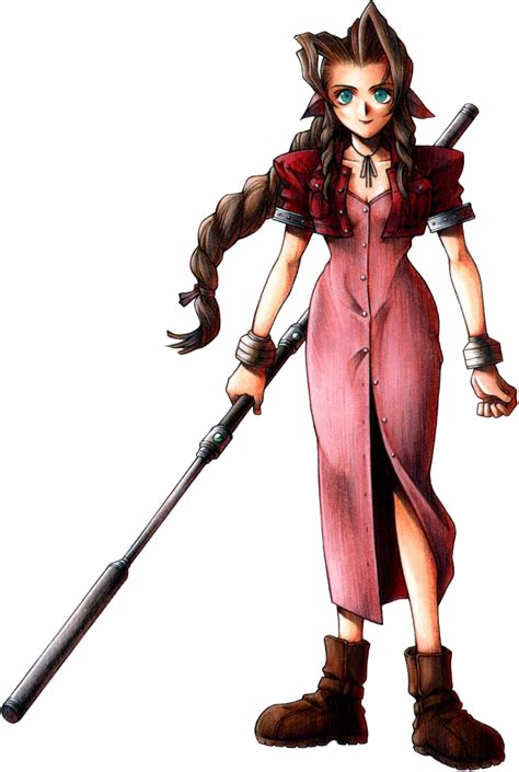 Aerith Gainsborough Png Clipart Png Mart