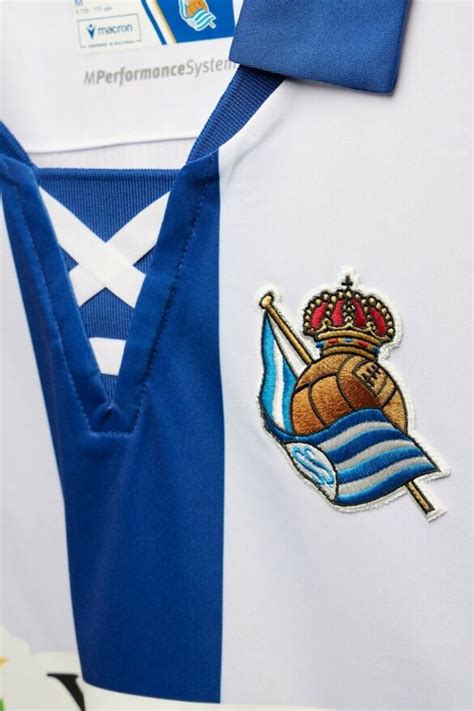 Nova Camisa Titular Da Real Sociedad Macron Mdf