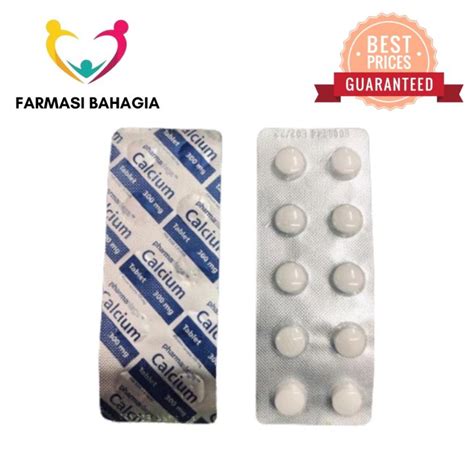 Pharmaniaga Calcium Lactate Mg Tablet S Lazada