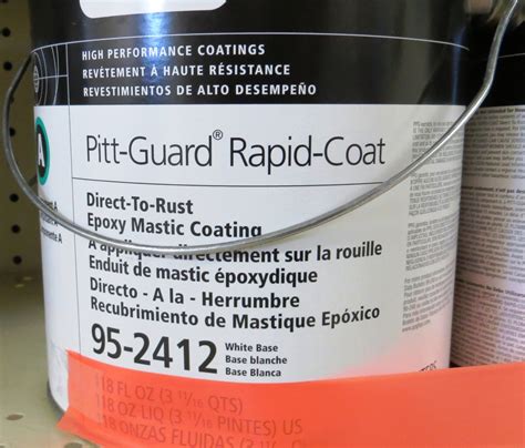 Pittsburgh Paint Ppg Pitt Guard Rapid Coat Direct To Rust Epoxy