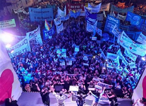 Cierre De Campaña Del Frente Chaqueño En Villa Ángela A Pura Música