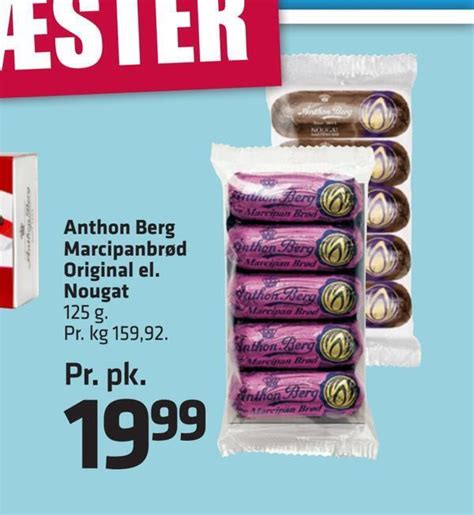 Anthon Berg Marcipanbr D Original El Nougat Tilbud Hos Fleggaard