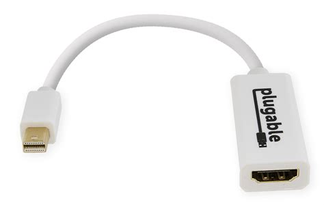 Plugable Mini Displayport Thunderbolt 2 To Hdmi Adapter Supports Mac