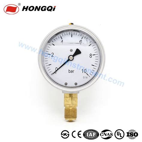 Thread Liquid Filled Bayonet Pressure Gauge Manufacturers And Suppliers