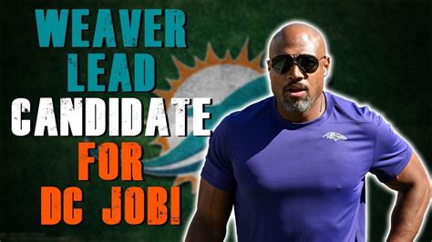 Anthony Weaver Lead Candidate For Miami Dolphins Defensive Coordinator ...