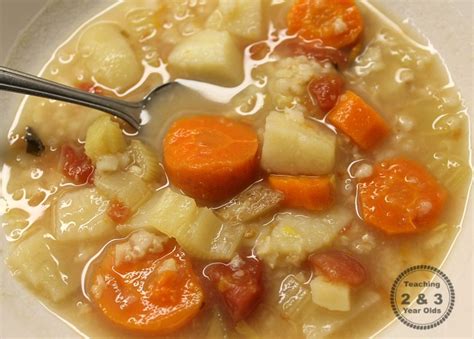 Vegetable Soup For Kids