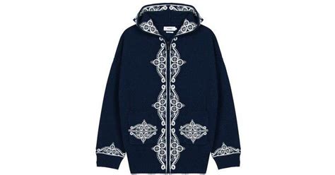 Not Shy Lena Wool And Cashmere Hooded Jacket With Embroidered Slavic