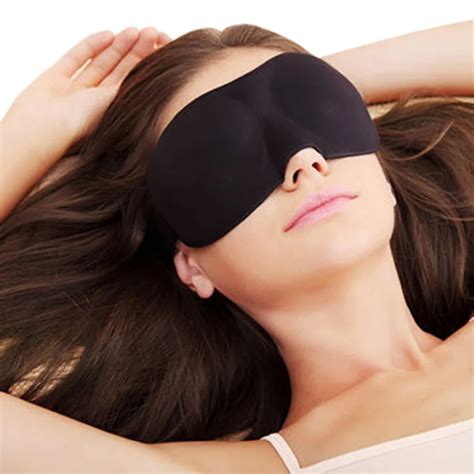 Seamless 3D Sleep Mask Natural Sleeping Eye Mask Eyeshade Cover Shade ...