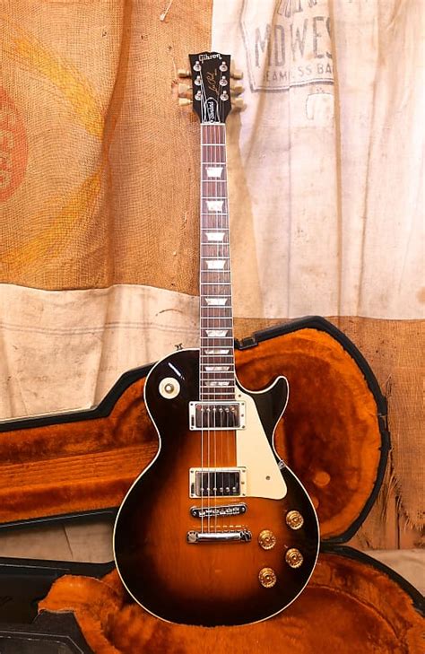 Gibson Custom Shop Les Paul Standard 1983 Antique Sunburst Reverb