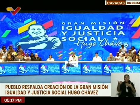 Caracas Ciudadanos respaldan la creación de la Misión Igualdad y