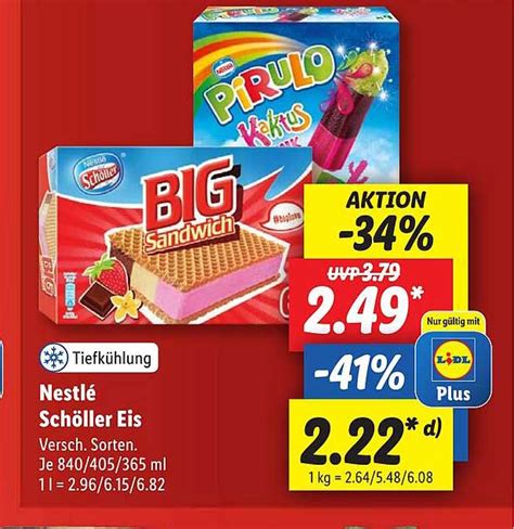 Nestlé Schöller Eis Angebot bei Lidl 1Prospekte de