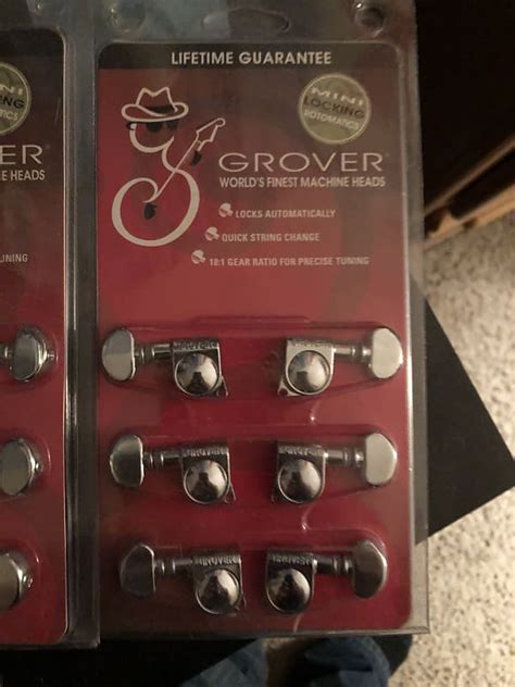 Grover C Mini Locking Rotomatic X Tuning Machines Reverb Uk