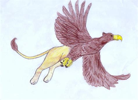 Flying Griffin by Furrtwo on deviantART