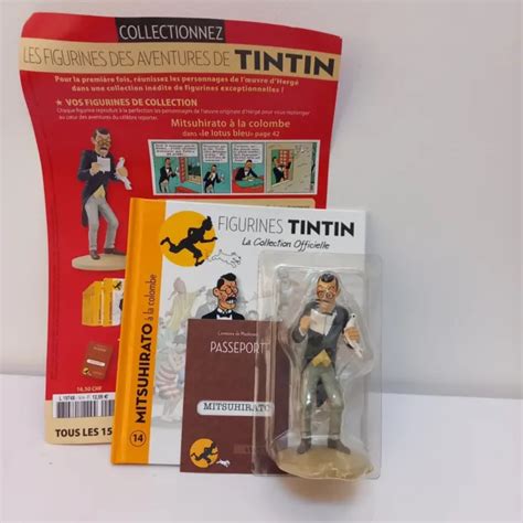 Figurine Tintin La Collection Officielle Mitsuhirato A La Colombe