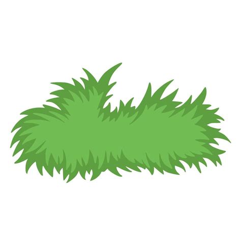 Grass Cartoon Illustration Vector 42408034 Vector Art At Vecteezy