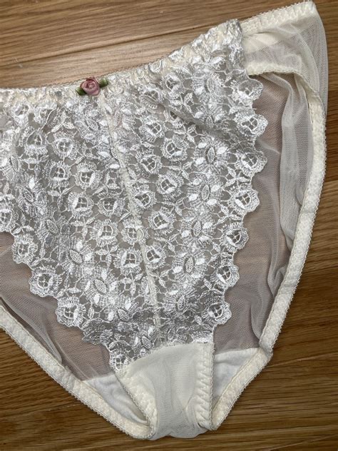 Vintage VS Victoria S Secret Hi Cut Bikini Panty Size Gem