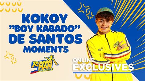 Running Man Philippines Kokoy De Santos Kabado Moments Online