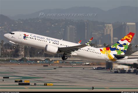 VP CIY Cayman Airways Boeing 737 8 MAX Photo By Gerhard Walla ID