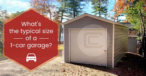 Whats The Standard Size Of A 1 Car Garage Carport Central