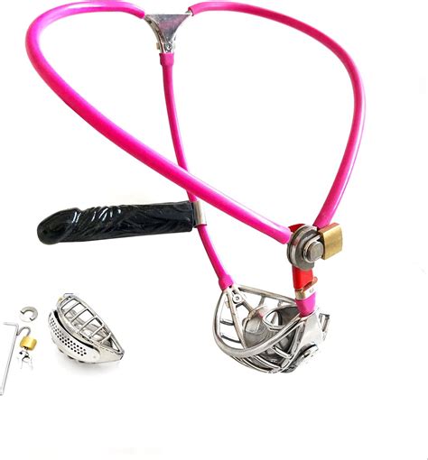 Keuschheitskäfig Unsichtbarer Keuschheitsgürtel Mit Dildo Analplug BDSM