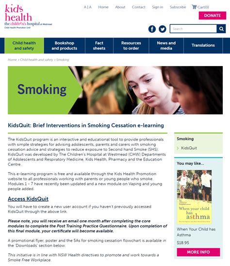 Vaping Resources Cancer Institute Nsw