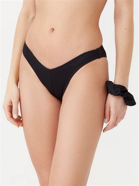 Calvin Klein Swimwear Dół od bikini KW KW Czarny Modivo pl