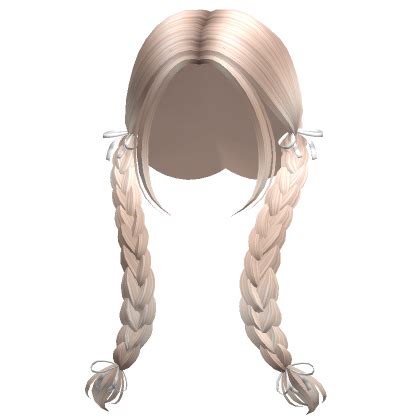 Playful Playground Braided Pigtails Platinum Roblox Item Rolimon S