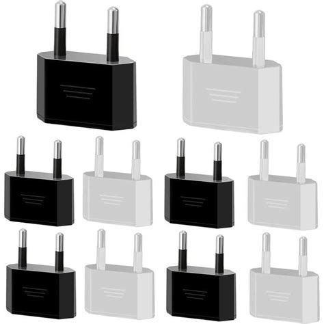 20 Pièces Adaptateur Prise Usa Adaptateur Prise Americaine Voyage Us