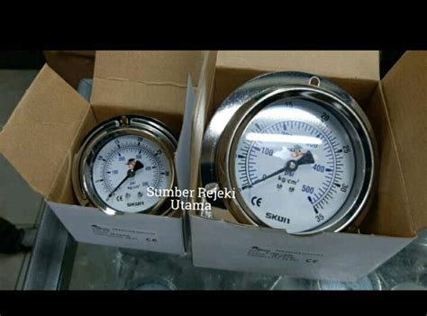 Jual Pressure Gauge Payung Stainless Skon 4 Inch 35 Kg Di Lapak Sumber Rejeki Utama Stainless