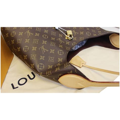 Louis Vuitton Flower Hobo Monogram Canvas Shoulder Bag Us