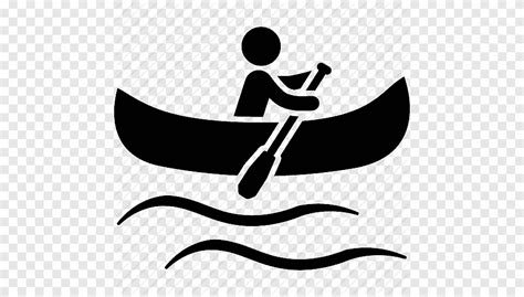 Man Rowing Boat Canoeing Paddling Kayak Computer Icons Water Icon Sea