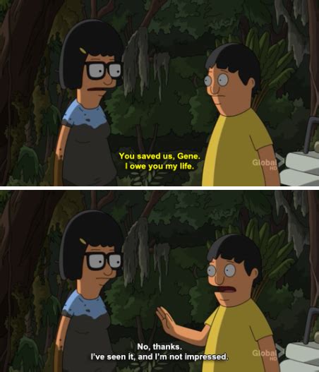 10 Of The Best Gene Belcher Quotes From Bobs Burgers — Bobs Credits A Bobs Burgers Podcast