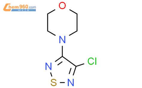 30165 96 93 氯 4 吗啉基 125 噻二唑化学式、结构式、分子式、mol 960化工网