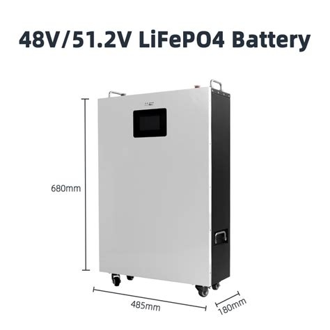 Custom Bulk 48v 51 2v Wall Mounted Lifepo4 Storage Battery