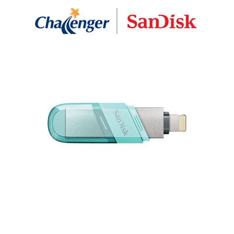 Sandisk Ixpand Flash Drive Flip 64gb 128gb 256gb Mint Green Black Shopee Singapore