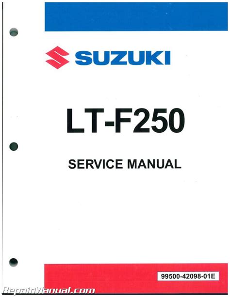 1988-1998 Suzuki LT-F250 Quadrunner Service Repair Manual