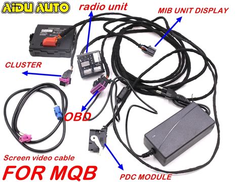 Unidad De Radio Para Coche Vw Mqb Mib M Dulo Pdc Cl Ster De C Mara