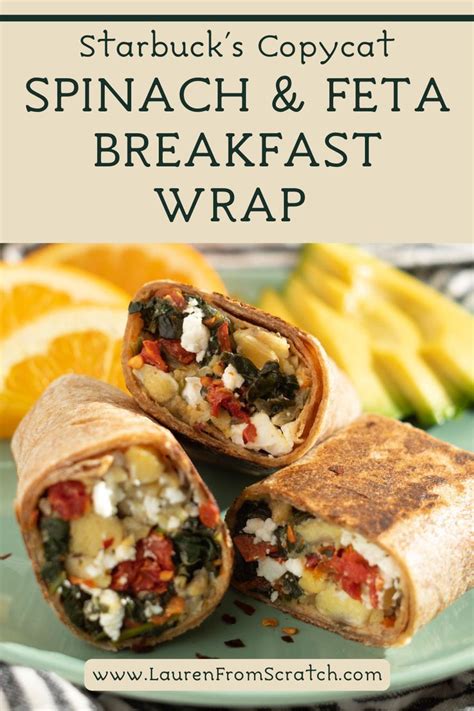 These Easy And Healthy Meal Prep Spinach And Feta Wraps Are The Perfect