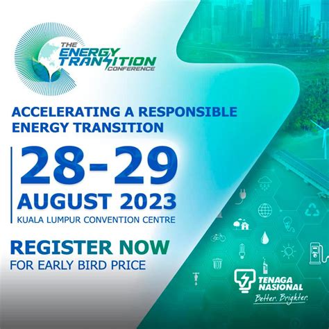 TNB Opens Registration For Energy Transition Conference