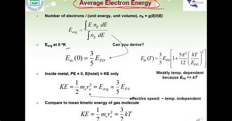 Solved Derivation Of Fermi Energy Level At 0